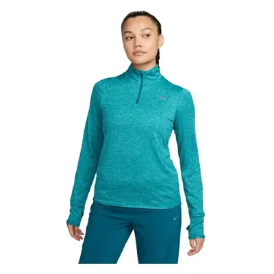 Nike SWIFT ELEMENT DRI-FIT Dámská tréninková mikina, tyrkysová, velikost