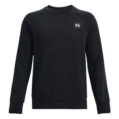 Under Armour RIVAL FLEECE CREW Chlapecká mikina, černá, velikost