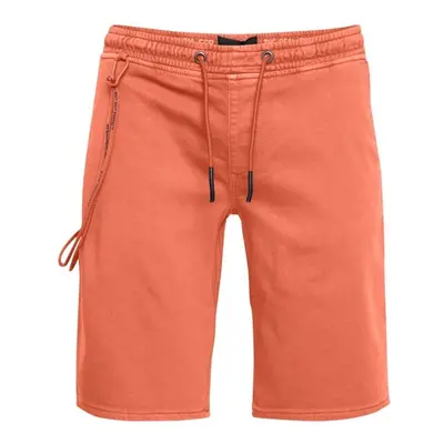 BLEND DENIM SHORTS Pánské šortky, oranžová, velikost