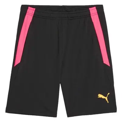 Puma TEAMLIGA TRAINING SHORTS Pánské fotbalové šortky, černá, velikost