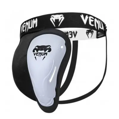 Venum CHALLENGER GROIN GUARD & SUPPORT Suspenzor, bílá, velikost