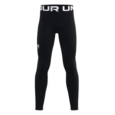 Under Armour COLDGEAR® LEGGINS Chlapecké legíny, černá, velikost