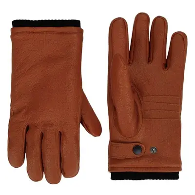 Bula BULA LEATHER GLOVES Pánské rukavice, hnědá, velikost