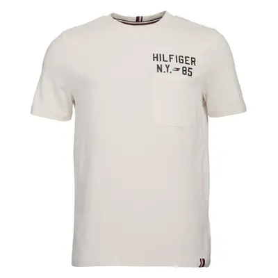 Tommy Hilfiger GRAPHIC S/S TEE Pánské tričko, bílá, velikost