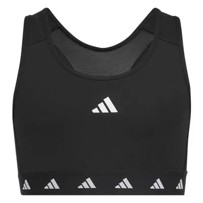 adidas TECHFIT SPORTS BRA Dívčí sportovní podprsenka, černá, velikost