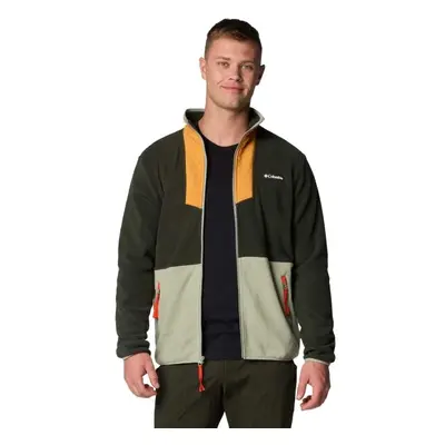 Columbia SEQUOIA GROVE FULL ZIP FLEECE Pánská fleecová mikina, tmavě zelená, velikost