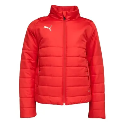 Puma LIGA CASUALS PADDED JACKET Dětská bunda, červená, velikost