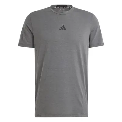 adidas DESIGNED FOR TRAINING TEE Pánské tréninkové tričko, šedá, velikost