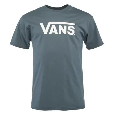 Vans CLASSIC VANS TEE-B INDIGO-MARSHMALLOW Pánské tričko, tmavě modrá, velikost