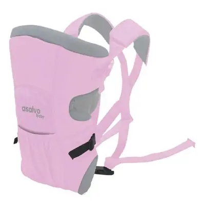 ASALVO CHILD CARRIER Nosič na břicho, růžová, velikost