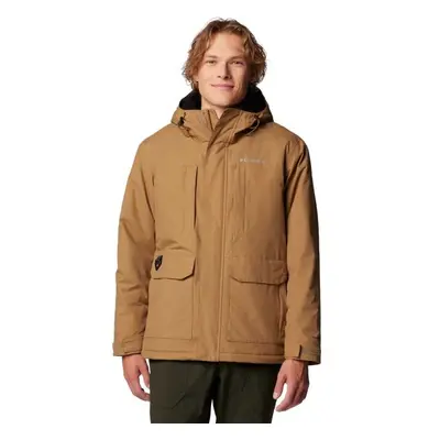 Columbia LANDROAMER SHERPA LINED JACKET Pánská bunda, hnědá, velikost