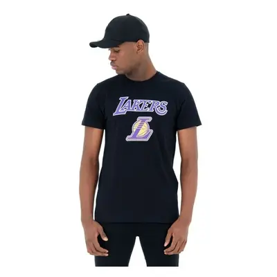 New Era NOS NBA REGULAR TEE LOSLAK Pánské triko, černá, velikost