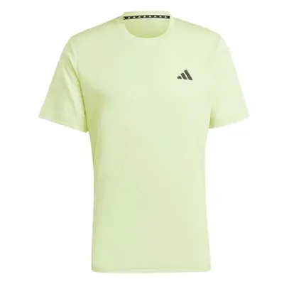 adidas TRAIN ESSENTIALS TEE Pánské sportovní tričko, žlutá, velikost