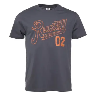 Russell Athletic T-SHIRT Pánské tričko, tmavě šedá, velikost