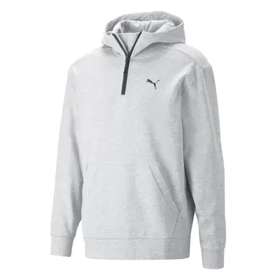 Puma RAD/CAL HALF-ZIP DK HOODIE Pánská mikina, šedá, velikost