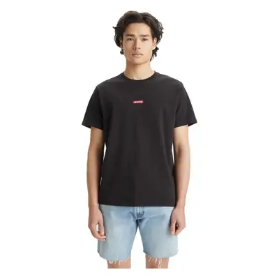 Levi's® SS RELAXED BABY TAB T Pánské tričko, černá, velikost