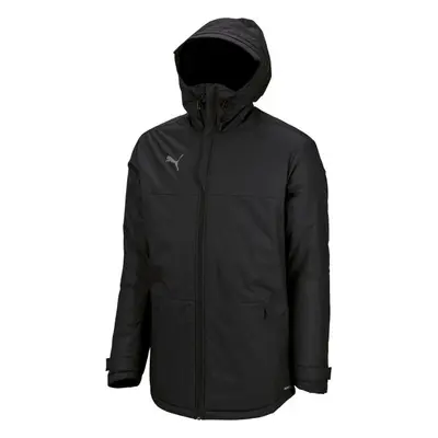 Puma TEAMFINAL PARKA JACKET Pánská bunda, černá, velikost