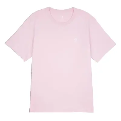 Converse CLASSIC LEFT CHEST SS TEE Unisex tričko, růžová, velikost