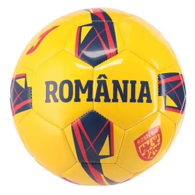 Joma ROMANIAN FEDERATION REPLICA BALL Fotbalový míč, žlutá, velikost