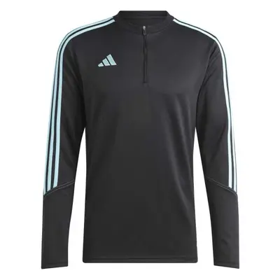 adidas TIRO TOP Pánská fotbalová mikina, černá, velikost