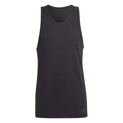 adidas YOGA TANK TANK TOP Pánské tílko, černá, velikost