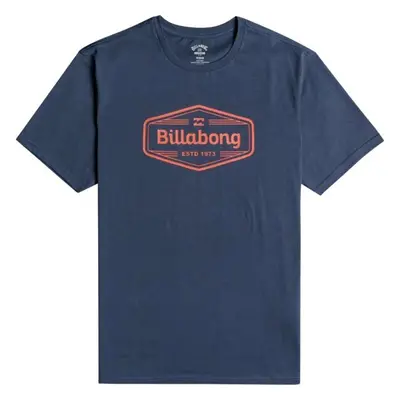 Billabong TRADEMARK SS Pánské triko, modrá, velikost