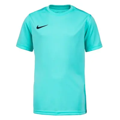 Nike DRI-FIT PARK Dětský fotbalový dres, tyrkysová, velikost