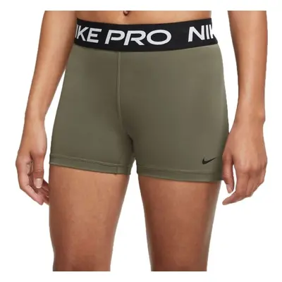 Nike PRO Dámské sportovní šortky, khaki, velikost