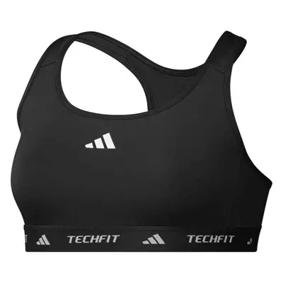 adidas TECHFIT BRA (PLUS SIZE) Dámská sportovní podprsenka, černá, velikost