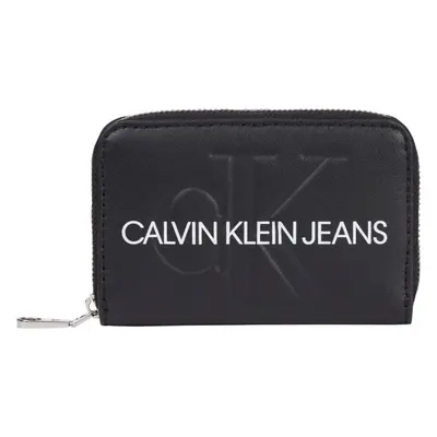 Calvin Klein ACCORDION ZIP AROUND Dámská peněženka, černá, velikost