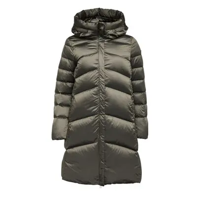 Geox ADRYA - SHINY NYLON Dámská parka, khaki, velikost