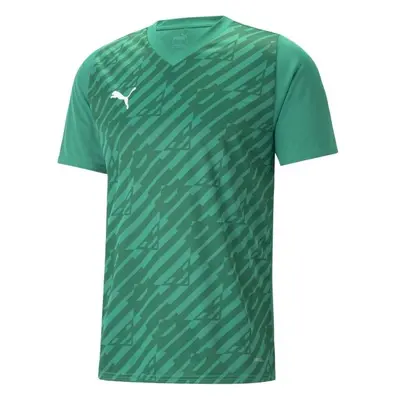 Puma TEAMULTIMATE JERSEY Pánský fotbalový dres, zelená, velikost