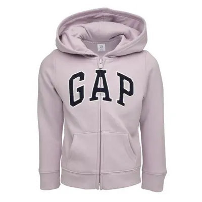 GAP LOGO FULLZIP Dívčí mikina, fialová, velikost