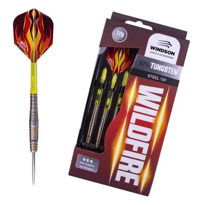 Windson WILDFIRE G TUNGSTEN SET Wolframový set šipek s ostrými hroty, žlutá, velikost