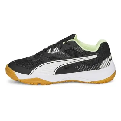 Puma SOLARFLASH JR II Juniorská sálová obuv, černá