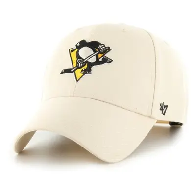 47 NHL PITTSBURGH PENGUINS MVP SNAPBACK Klubová kšiltovka, béžová, velikost