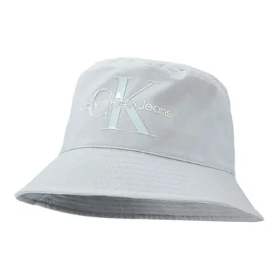 Calvin Klein MONOGRAM BUCKET HAT Unisexový klobouk, světle modrá, velikost