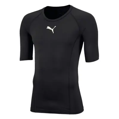 Puma LIGA BASELAYER TEE Pánské funkční triko, černá, velikost