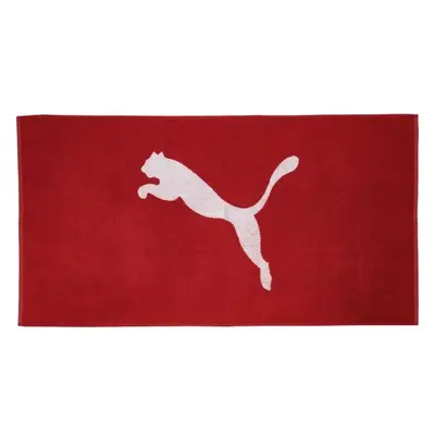 Puma TEAM TOWEL LARGE Ručník, červená, velikost