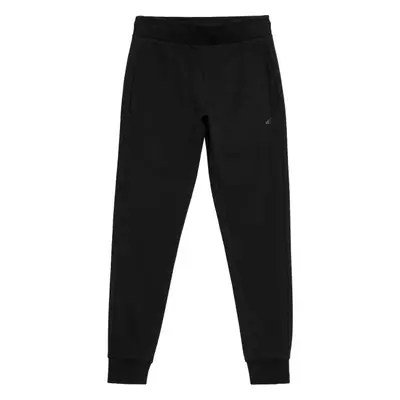 4F TROUSERS Pánské tepláky, černá, velikost