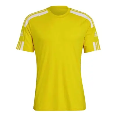 adidas SQUADRA JERSEY Pánský fotbalový dres, žlutá, velikost