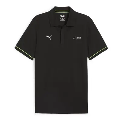 Puma MERCEDES-AMG PETRONAS F1 POLO SHIRT Pánské polo triko, černá, velikost