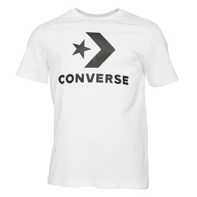 Converse STANDARD FIT CENTER FRONT LARGE LOGO STAR CHEV Unisexové tričko, bílá, velikost