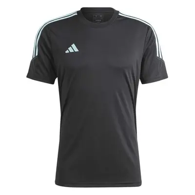 adidas TIRO JERSEY Pánský fotbalový dres, černá, velikost