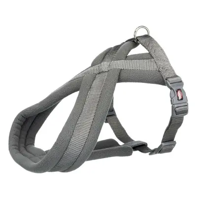 TRIXIE PREMIUM HARNESS Postroj, šedá, velikost