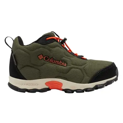 Columbia CHILDREN FIRECAMP MID SLEDDER WP Dětské trekingové boty, khaki