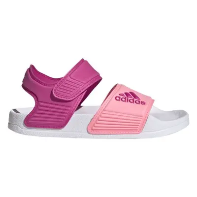 adidas ADILETTE SANDAL K Dětské sandály, růžová, velikost