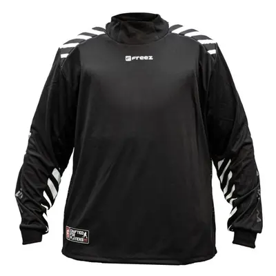 FREEZ G-280 GOALIE SHIRT Brankářský dres na florbal, černá, velikost