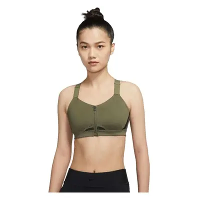 Nike DRI-FIT ALPHAS Dámská sportovní podprsenka, khaki, velikost