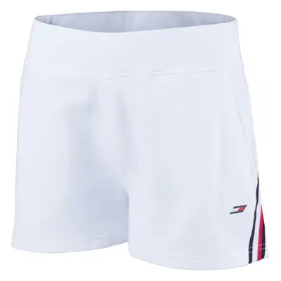 Tommy Hilfiger DOUBLE PIQUE REGULAR SHORT Dámské sportovní šortky, bílá, velikost